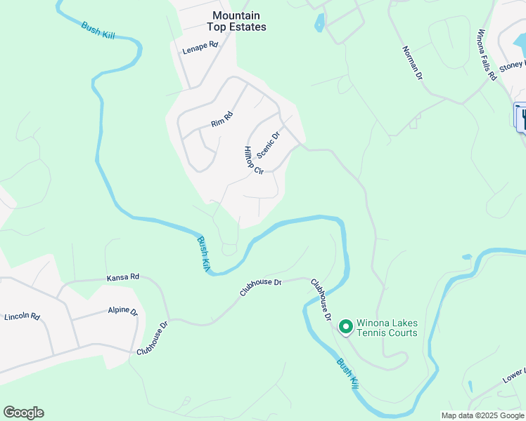 map of restaurants, bars, coffee shops, grocery stores, and more near 209 Cliff Court in East Stroudsburg