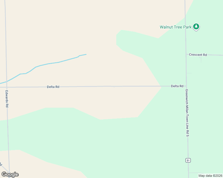 map of restaurants, bars, coffee shops, grocery stores, and more near 1081 Delta Road in North Fairfield