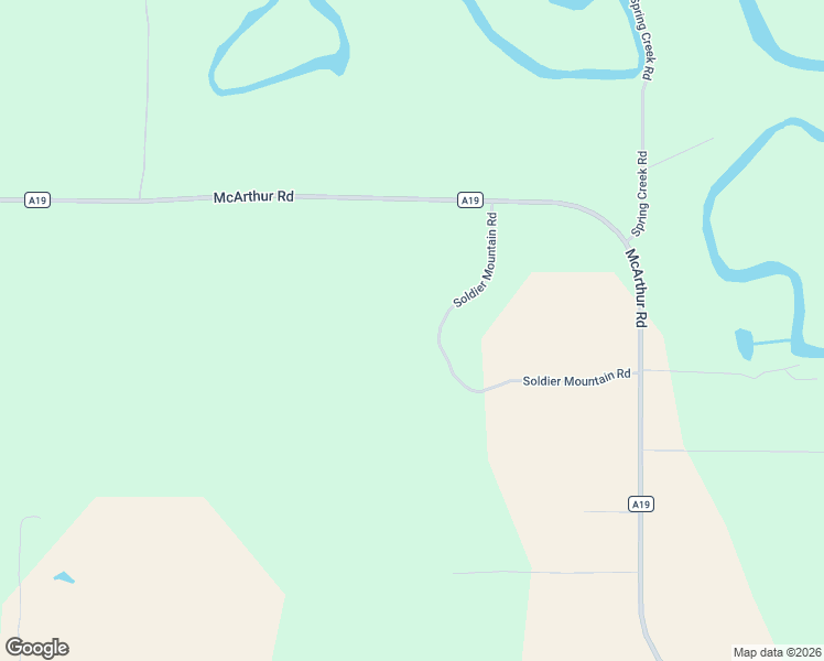 map of restaurants, bars, coffee shops, grocery stores, and more near 27912 Soldier Mountain Road in Fall River Mills