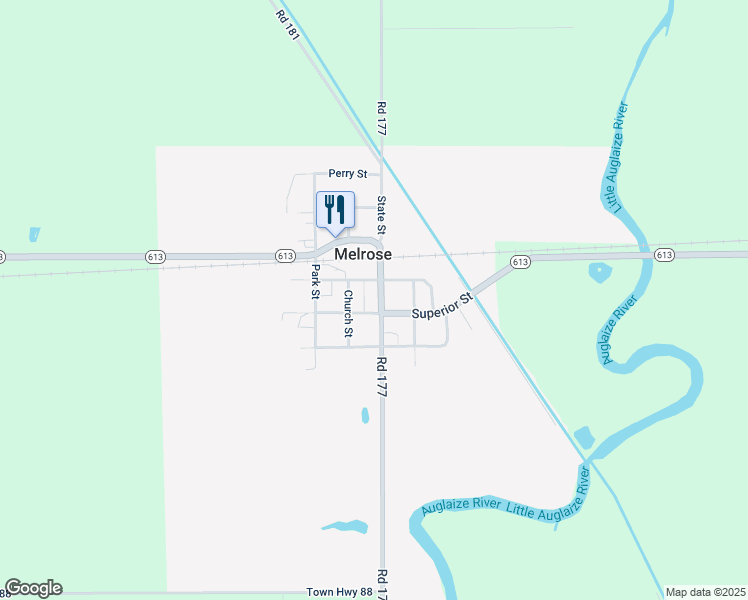 map of restaurants, bars, coffee shops, grocery stores, and more near 608 State Street in Melrose