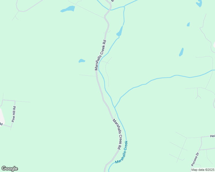 map of restaurants, bars, coffee shops, grocery stores, and more near 152 Creek Cabin Lane in East Stroudsburg