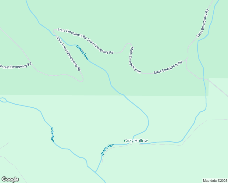 map of restaurants, bars, coffee shops, grocery stores, and more near State Forest Emergency Road in Clearfield