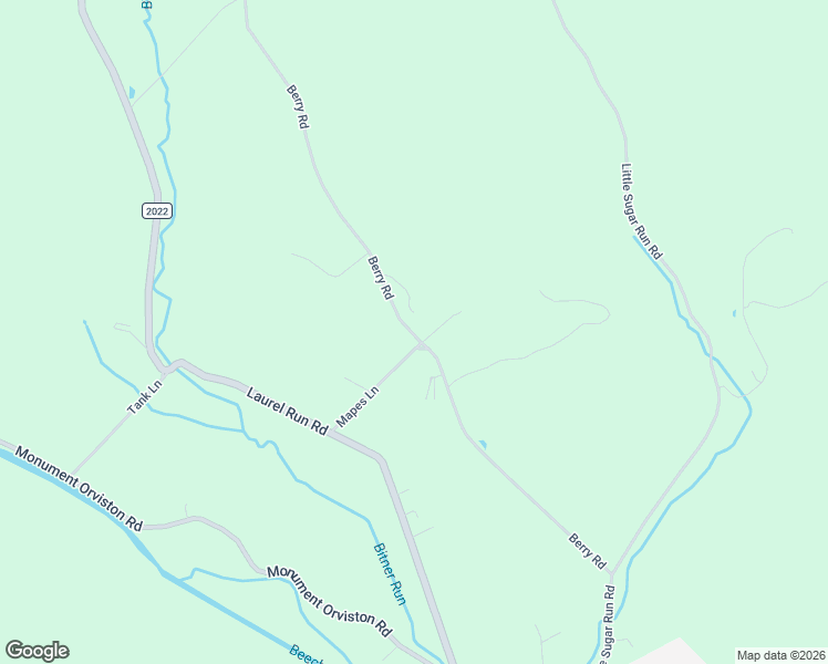 map of restaurants, bars, coffee shops, grocery stores, and more near 318 Berry Road in Beech Creek