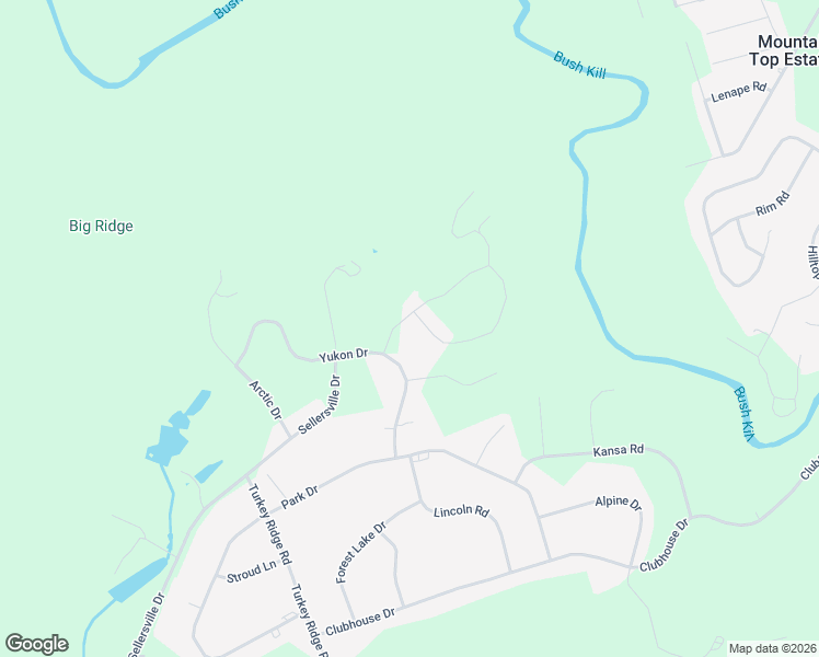map of restaurants, bars, coffee shops, grocery stores, and more near 27 Vista Circle in East Stroudsburg