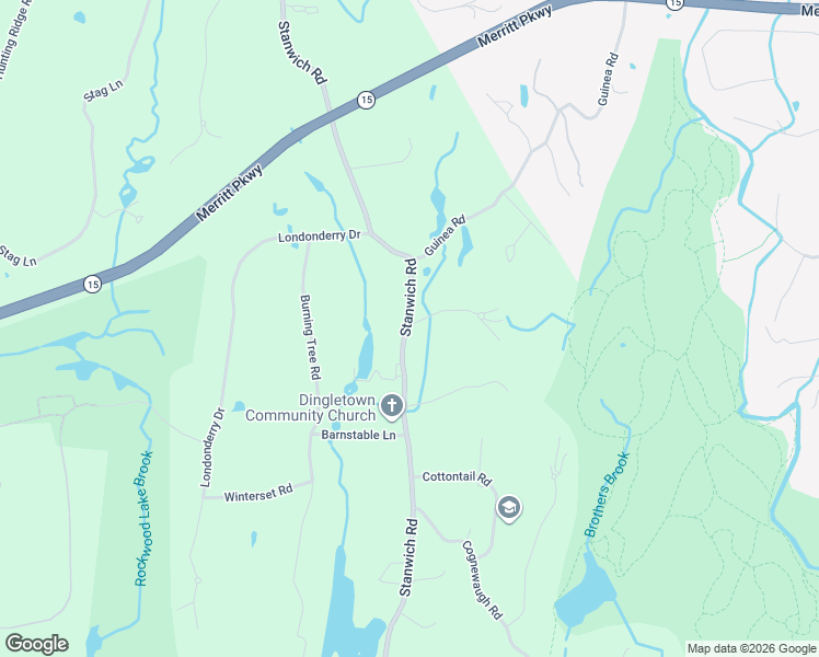 map of restaurants, bars, coffee shops, grocery stores, and more near 395 Stanwich Road in Greenwich