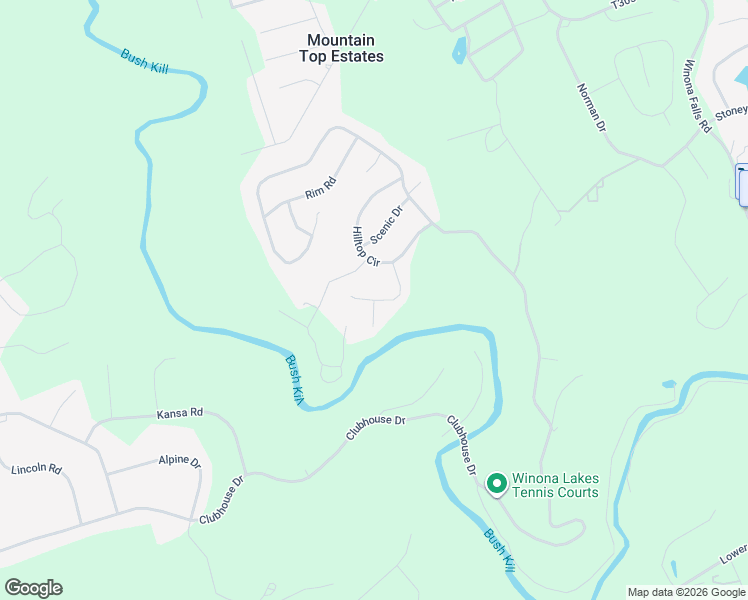 map of restaurants, bars, coffee shops, grocery stores, and more near Tumble Court in Monroe County