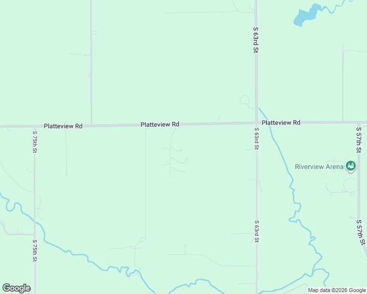 map of restaurants, bars, coffee shops, grocery stores, and more near 6733 Platteview Road in Papillion