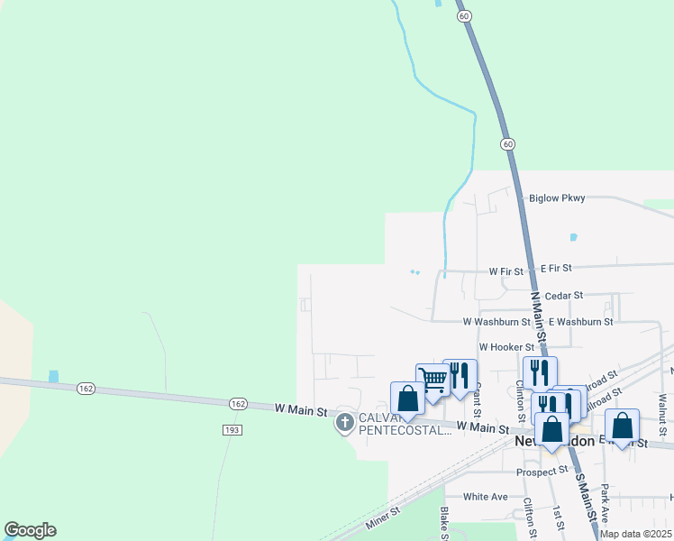 map of restaurants, bars, coffee shops, grocery stores, and more near in Huron County