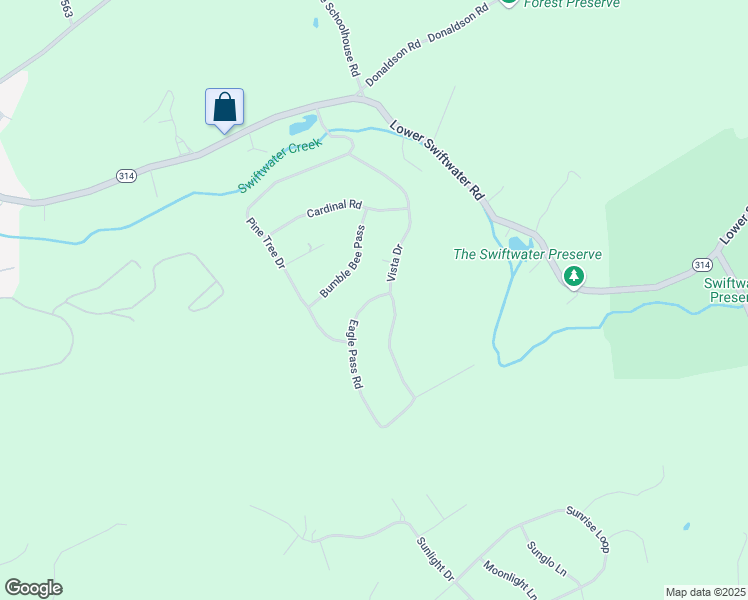 map of restaurants, bars, coffee shops, grocery stores, and more near 630 Eagle Pass Road in Cresco
