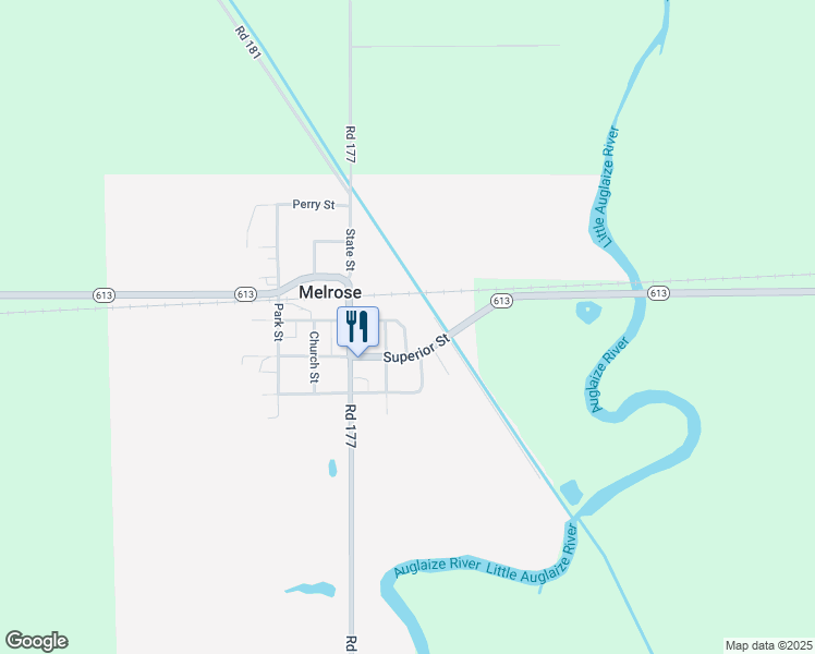 map of restaurants, bars, coffee shops, grocery stores, and more near in Melrose