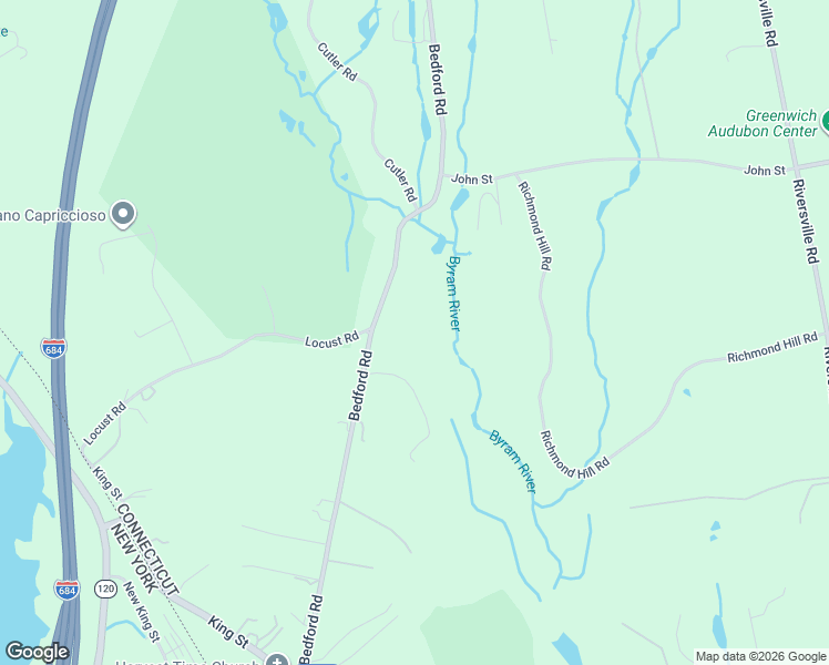 map of restaurants, bars, coffee shops, grocery stores, and more near 81 Bedford Road in Greenwich