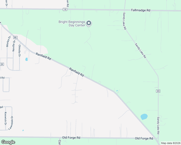 map of restaurants, bars, coffee shops, grocery stores, and more near 3716 Ranfield Road in Kent