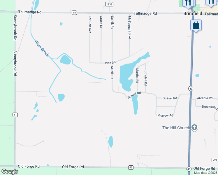 map of restaurants, bars, coffee shops, grocery stores, and more near 3706 Selnik Road in Kent