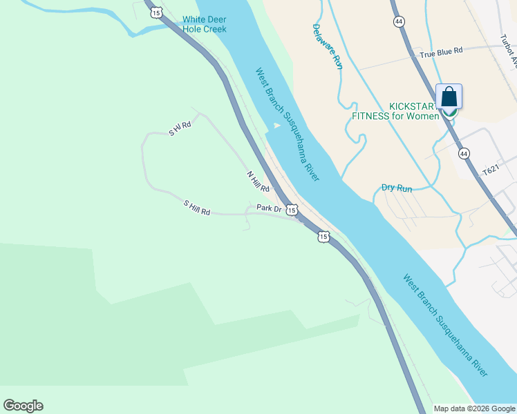 map of restaurants, bars, coffee shops, grocery stores, and more near 233 Court Drive in New Columbia