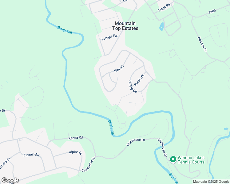 map of restaurants, bars, coffee shops, grocery stores, and more near 848 Clubhouse Drive in East Stroudsburg