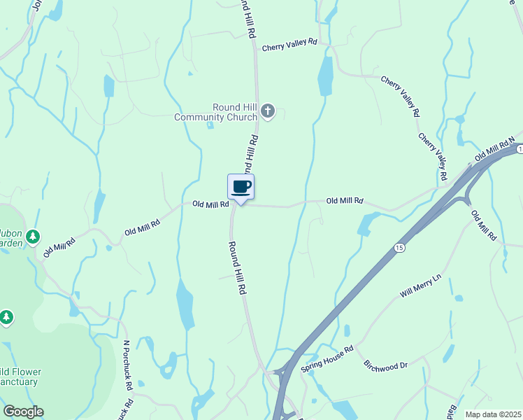 map of restaurants, bars, coffee shops, grocery stores, and more near 146 Old Mill Road in Greenwich