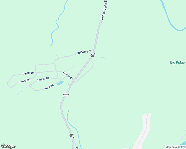 map of restaurants, bars, coffee shops, grocery stores, and more near 1271 Chateau Drive in East Stroudsburg
