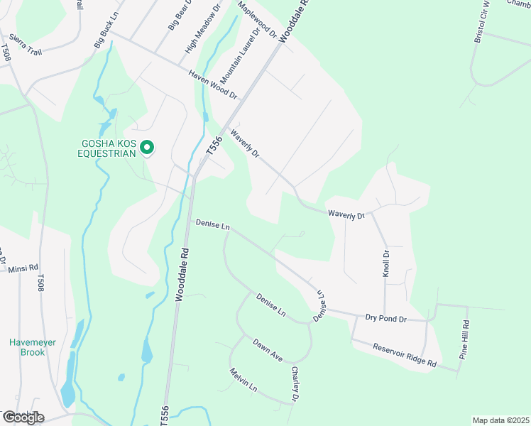 map of restaurants, bars, coffee shops, grocery stores, and more near 7 Westridge Court in East Stroudsburg