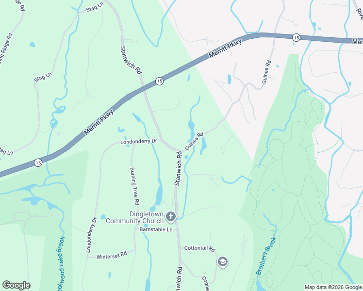 map of restaurants, bars, coffee shops, grocery stores, and more near 411 Stanwich Road in Greenwich