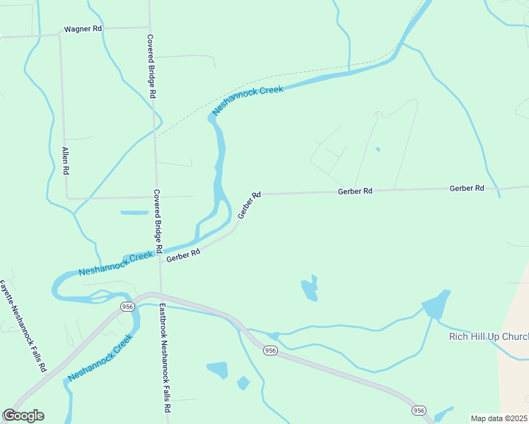 map of restaurants, bars, coffee shops, grocery stores, and more near 194 Gerber Road in Volant