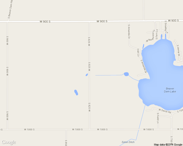 map of restaurants, bars, coffee shops, grocery stores, and more near 9474 S 825 W in Akron