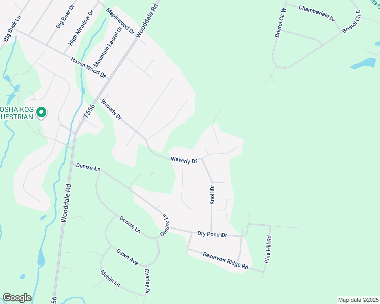 map of restaurants, bars, coffee shops, grocery stores, and more near 213 Waverly Drive in East Stroudsburg