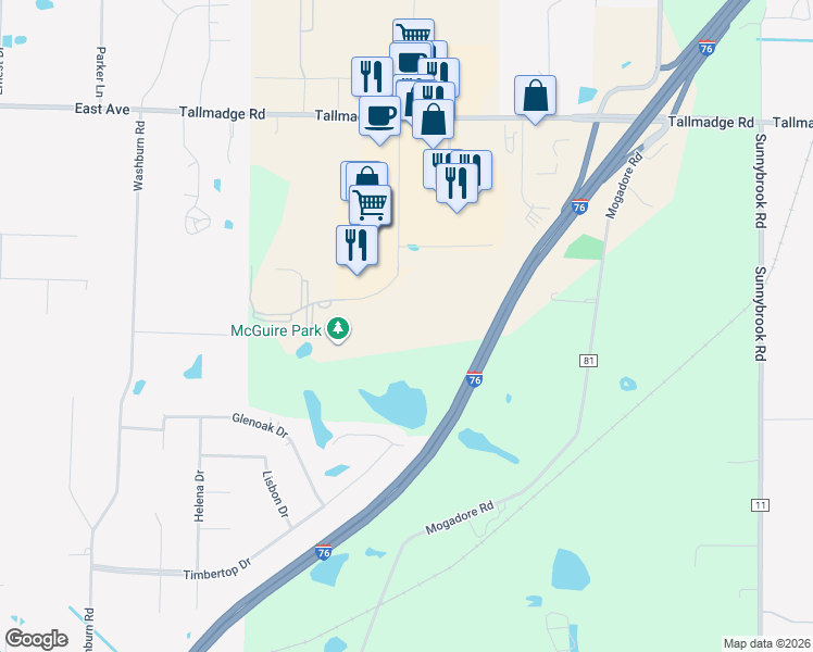 map of restaurants, bars, coffee shops, grocery stores, and more near 3886 Cascades Boulevard in Kent