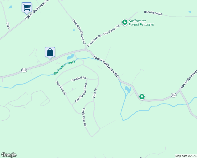 map of restaurants, bars, coffee shops, grocery stores, and more near 63 Vista Dr in Cresco