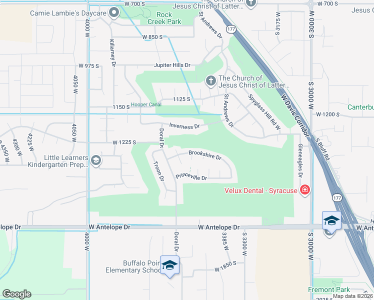 map of restaurants, bars, coffee shops, grocery stores, and more near 3546 Brookshire Drive in Syracuse