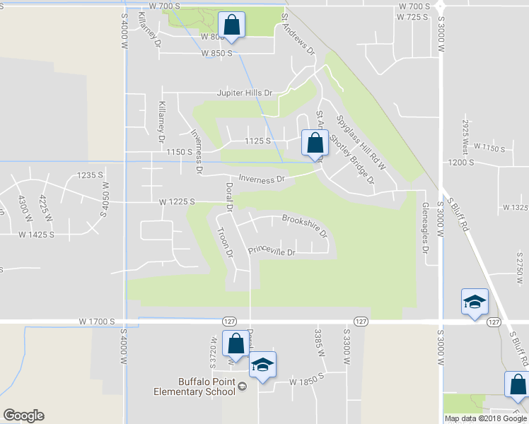 map of restaurants, bars, coffee shops, grocery stores, and more near 3546 Brookshire Drive in Syracuse