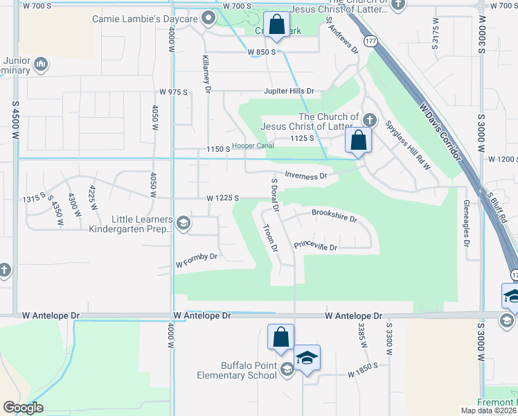map of restaurants, bars, coffee shops, grocery stores, and more near 3648 Troon Drive in Syracuse