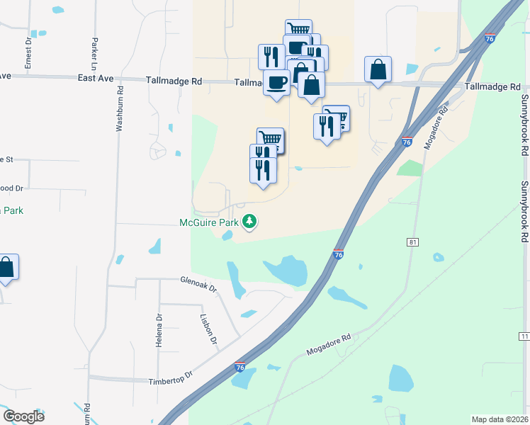 map of restaurants, bars, coffee shops, grocery stores, and more near 3838 Cascades Boulevard in Kent