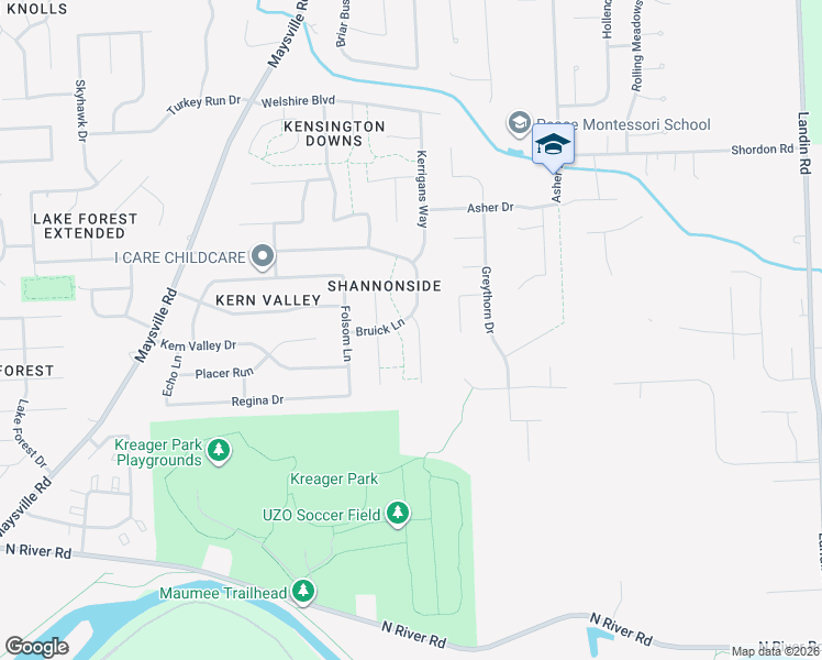 map of restaurants, bars, coffee shops, grocery stores, and more near 1706 Carlow Ct in Fort Wayne