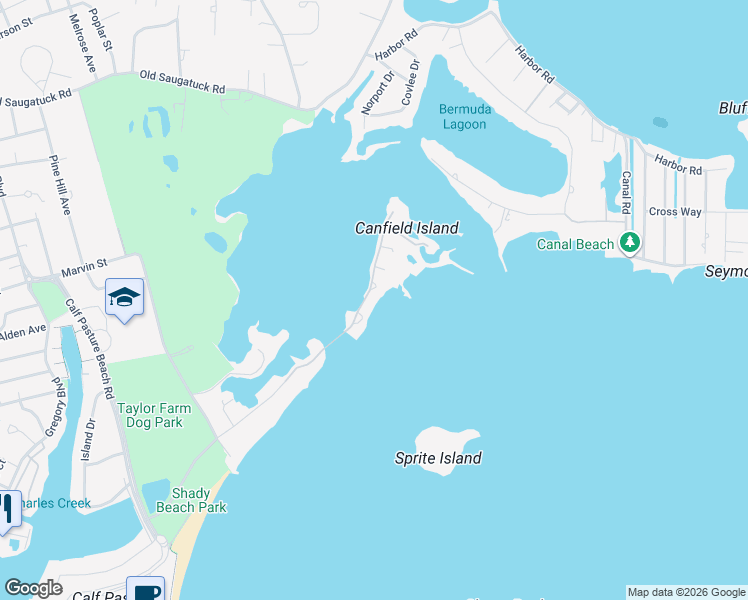 map of restaurants, bars, coffee shops, grocery stores, and more near 30 Shorehaven Road in Norwalk