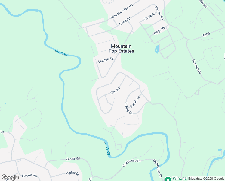 map of restaurants, bars, coffee shops, grocery stores, and more near 114 Valley View Cir in East Stroudsburg