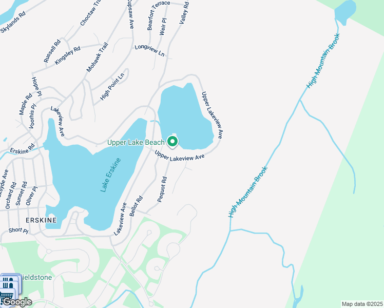 map of restaurants, bars, coffee shops, grocery stores, and more near 39 Upper Lakeview Avenue in Ringwood