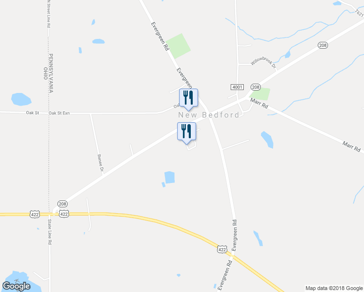 map of restaurants, bars, coffee shops, grocery stores, and more near 154 Hyland Lane in Pulaski