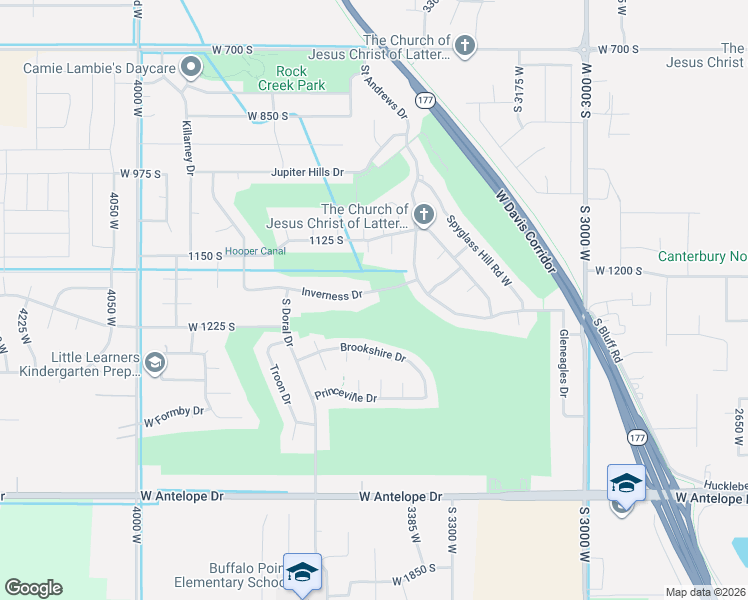 map of restaurants, bars, coffee shops, grocery stores, and more near 3495 Inverness Drive in Syracuse