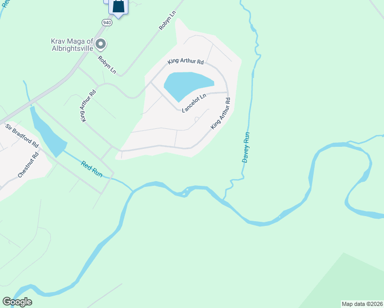 map of restaurants, bars, coffee shops, grocery stores, and more near 114 King Arthur Road in Monroe County