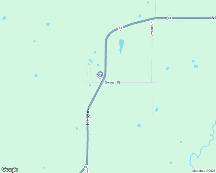 map of restaurants, bars, coffee shops, grocery stores, and more near 1448 North Main Street in Osceola