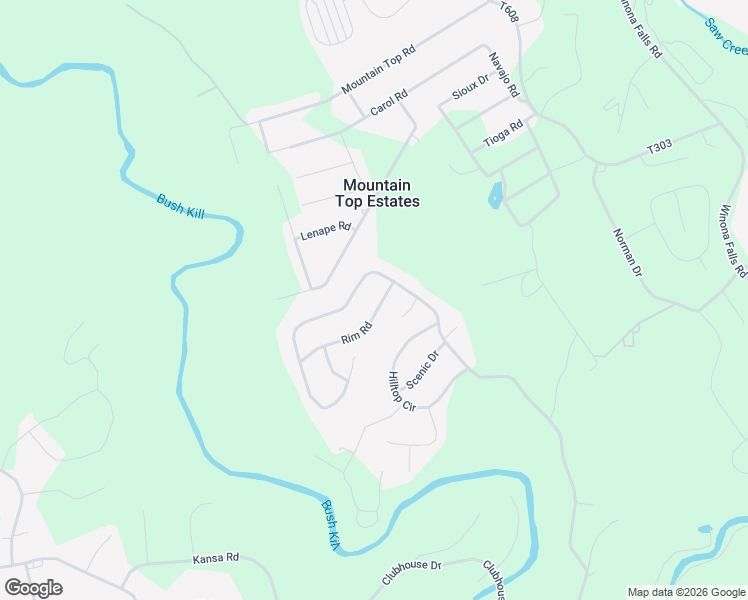map of restaurants, bars, coffee shops, grocery stores, and more near 114 Valley View Cir in East Stroudsburg