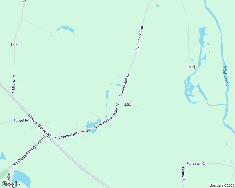 map of restaurants, bars, coffee shops, grocery stores, and more near 121 Courtney Mill Road in Grove City