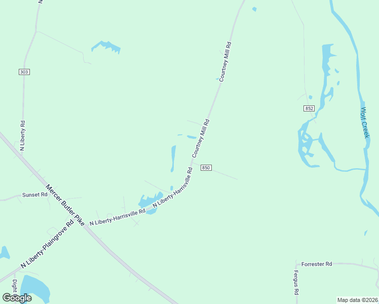 map of restaurants, bars, coffee shops, grocery stores, and more near 121 Courtney Mill Road in Grove City