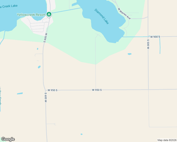 map of restaurants, bars, coffee shops, grocery stores, and more near 5640 West 950 South in Silver Lake