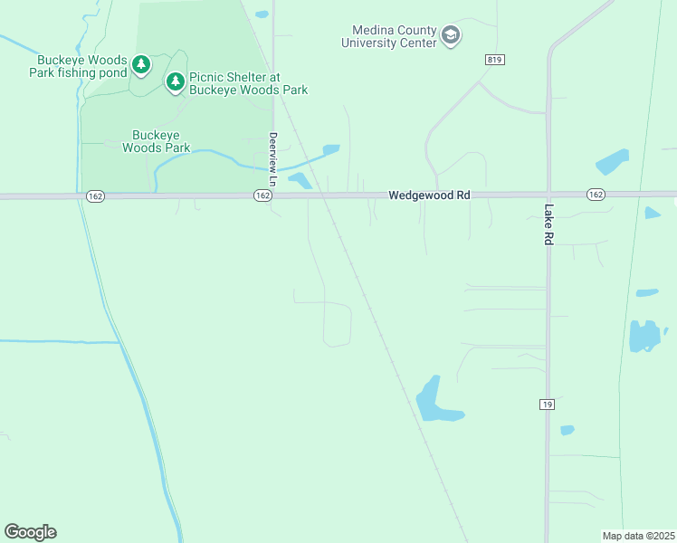 map of restaurants, bars, coffee shops, grocery stores, and more near 6094 Wedgewood Road in Medina