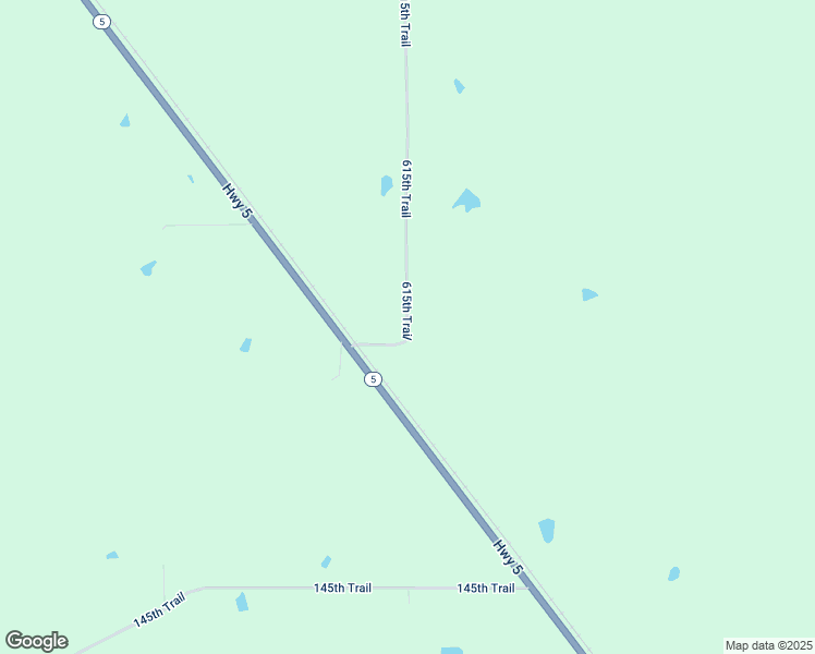 map of restaurants, bars, coffee shops, grocery stores, and more near 1445 615th Trail in Albia