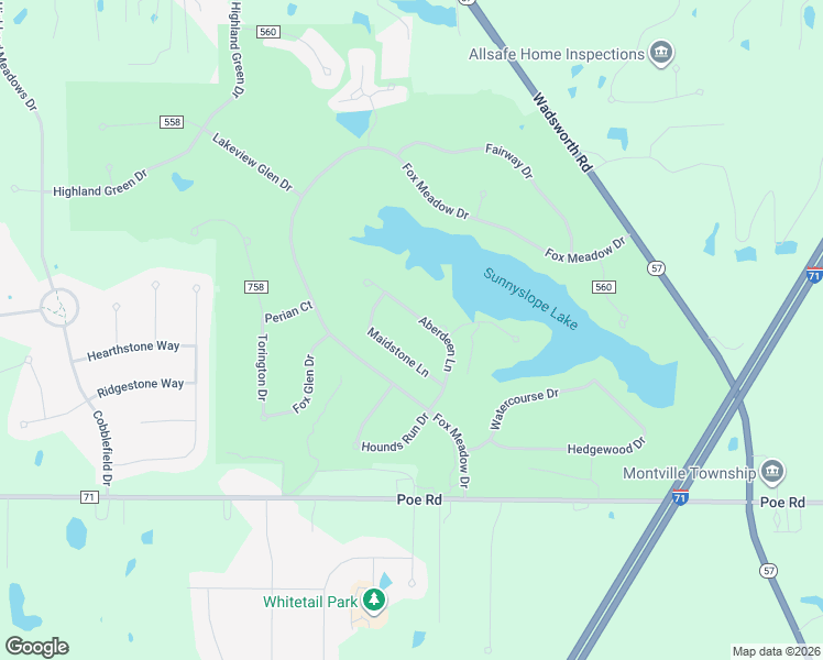 map of restaurants, bars, coffee shops, grocery stores, and more near 6478 Aberdeen Ln in Medina