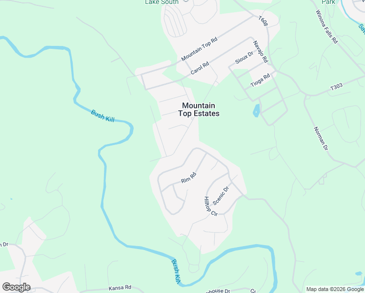 map of restaurants, bars, coffee shops, grocery stores, and more near 117 Winona Lks in East Stroudsburg