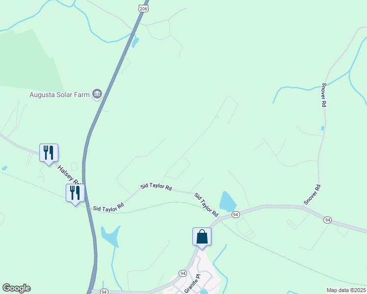 map of restaurants, bars, coffee shops, grocery stores, and more near 12 Hampton Heights Road in Lafayette
