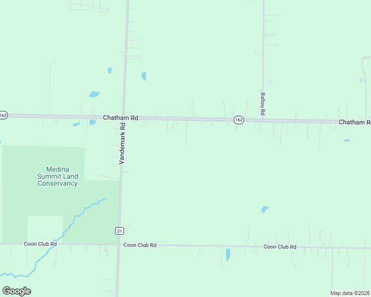 map of restaurants, bars, coffee shops, grocery stores, and more near 8566 Chatham Road in Medina